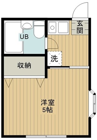 ハイツ白川の物件間取画像